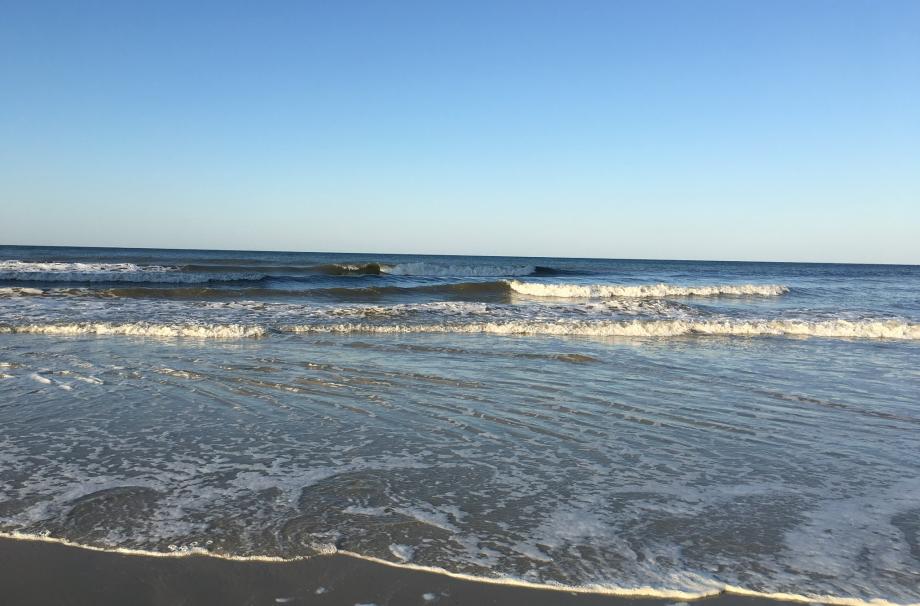 a photo of a sandy beach